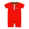 Mixed Up Clothing Kids'  Suave Baby Romper In Red Alert