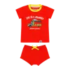 Mixed Up Clothing Kids'  Suave Baby Tee And Bloomer Shorts Set In Chiva