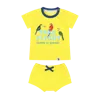Mixed Up Clothing Kids'  Suave Baby Tee And Bloomer Shorts Set In Take Flight