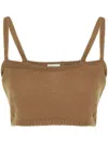 Mixik 'ailen' Top In Neutrals