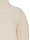 Mixik 'monique' Sweater In White