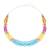 Mixit 39 Inch Cable Strand Necklace In Multi