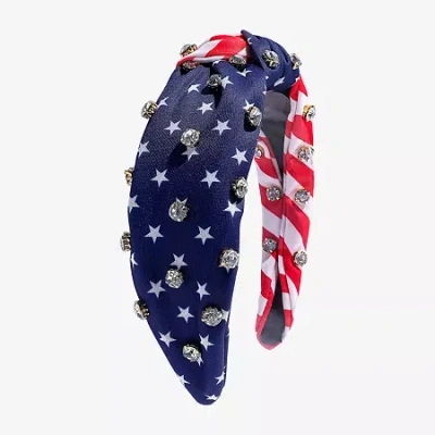 Mixit American Flag Headband In Multi