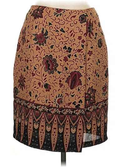 Pre-owned Mixit Casual Skirt In Brown