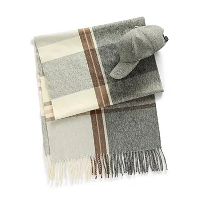 Mixit Chenille Scarf Baseball Hat 2-pc. Cold Weather Set In Gray