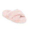 Mixit Criss Cross Womens Slip-on Slippers In Pink
