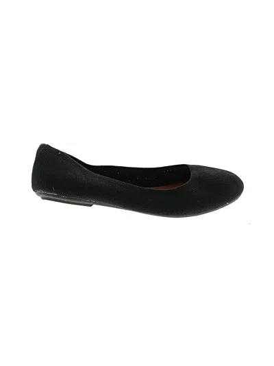 Pre-owned Mixit Flats In Black
