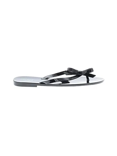 Pre-owned Mixit Flip Flops In Silver