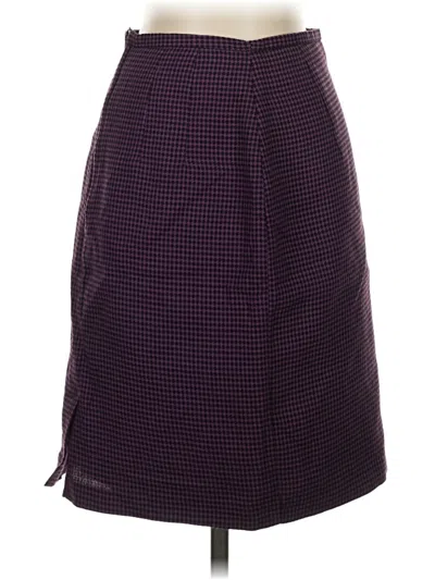 Pre-owned Mixit Formal Skirt In Purple