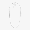 Mixit Freeform Womens 18 Inch Fashion Chain Necklace In Silver