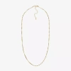 Mixit Freeform Womens 18 Inch Fashion Chain Necklace In Gold