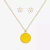Mixit Girls Flower Hypoallergenic 2-pc. Jewelry Set In Gold