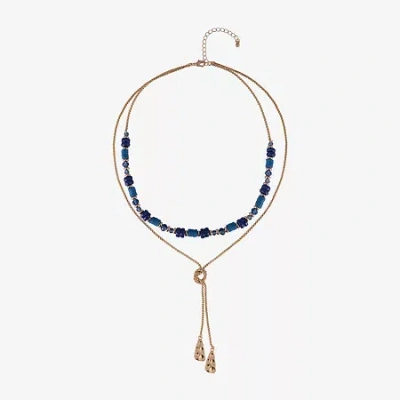 Mixit Gold Tone Bolo Womens 18 Inch Y Necklace