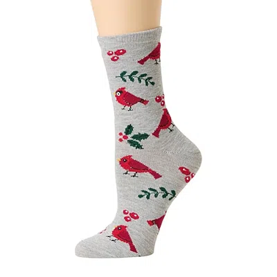 Mixit Holiday Socks Womens 1 Pair Crew Socks In Multi