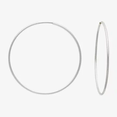 Mixit Hypoallergenic Hoop Earrings In Silver