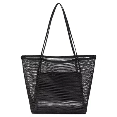 Mixit Mesh Womens Tote In Black