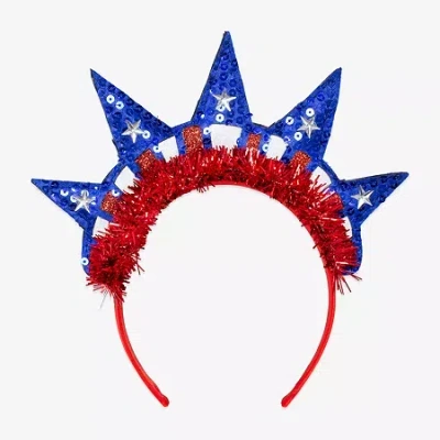 Mixit Patriotic Usa Liberty Crown Headband In Multi