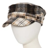 Mixit Plaid Womens Cadet Hat In Multi