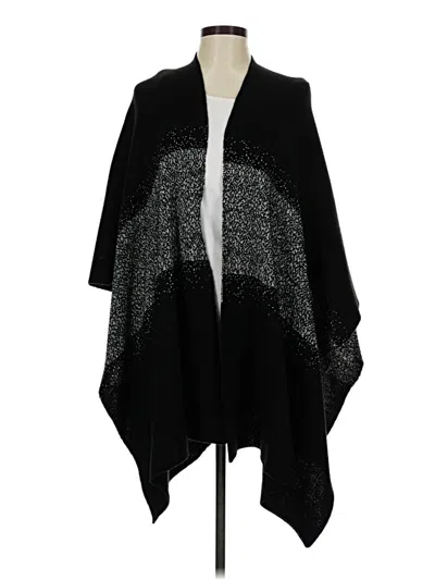Pre-owned Mixit Poncho In Black