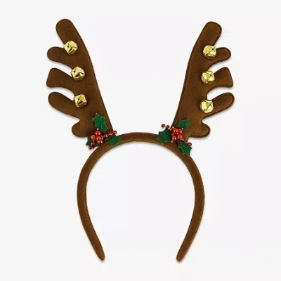 Mixit Reindeer Antlers With Bells Headband In Multi