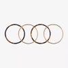 Mixit Tortoise Womens 4-pc. Bracelet Set In Brown