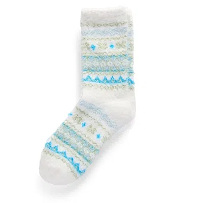 Mixit Womens 1 Pair Crew Socks In Blue