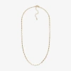 Mixit Womens 18 Inch Fashion Chain Necklace In Gold