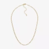 Mixit Womens 18 Inch Link Chain Necklace In Yellow