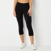 Mixit Womens 21" Capri Legging In Black