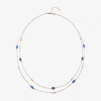 Mixit Womens 34 Inch Strand Necklace In Multi