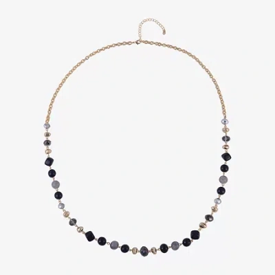 Mixit Womens 36 Inch Beaded Necklace In Green