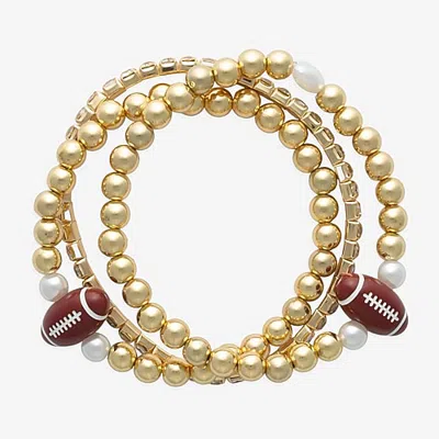 Mixit Womens 3-pc. Bracelet Set In Yellow