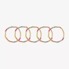 Mixit Womens 5-pc. Bracelet Set In Multi