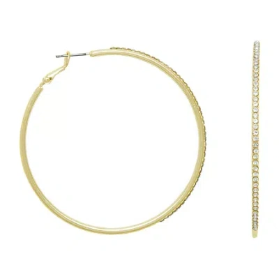 Mixit Womens 62mm Hypoallergenic Hoop Earrings In Gold