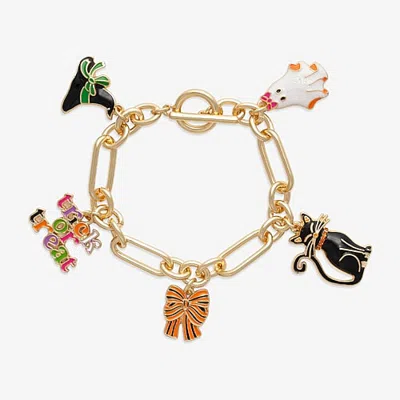 Mixit Womens Charm Bracelet In Yellow