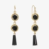 Mixit Womens Drop Earrings In Multi