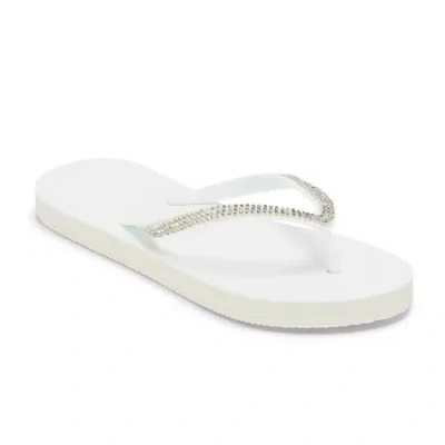 Mixit Womens Flip-flops In White