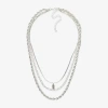 Mixit Womens Hypoallergenic 20 Inch Snake Chain Necklace In Silver