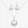 Mixit Womens Hypoallergenic Jewelry Set In Gray