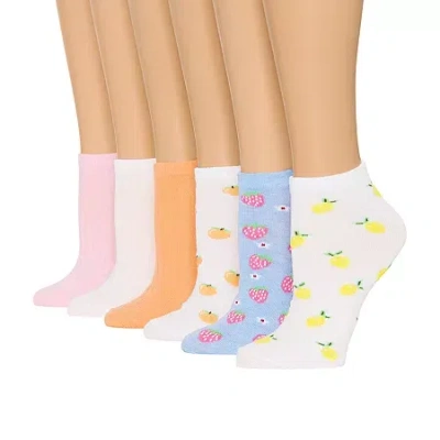 Mixit Womens Low Cut Socks In Multi