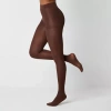 Mixit Womens Opaque Tights In Brown