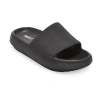 Mixit Womens Pool Slide Sandals In Black