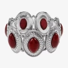 Mixit Womens Red Stretch Bracelet In Metallic