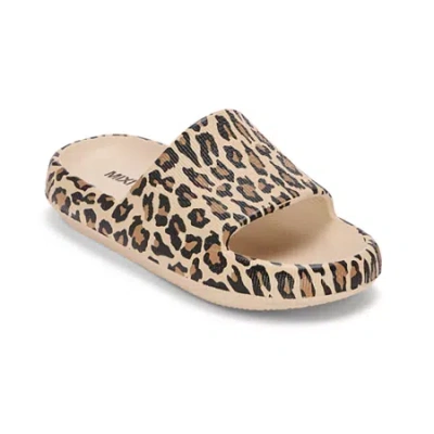 Mixit Womens Slide Sandals In Brown