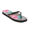 Mixit Womens Square Toe Flip-flops In Multi