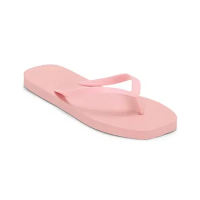 Mixit Womens Square Toe Flip-flops In Pink