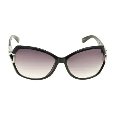 Mixit Womens Uv Protection Rectangular Sunglasses In Black