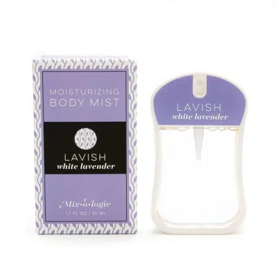 Mixologie Lavish (white Lavender) Moisturizing Body Mist In Purple