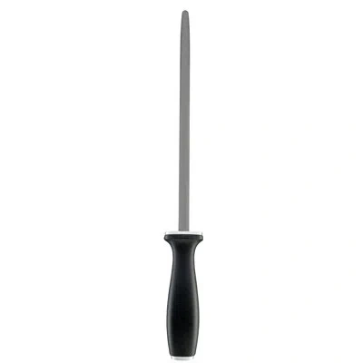 Miyabi 10-inch Sharpening Steel In Black;silver