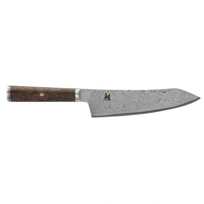 Miyabi 5000mcd67 7-inch Rocking Santoku Knife In Brown
